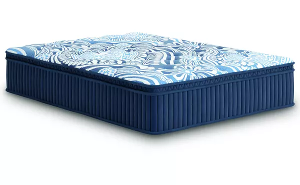 plush luxe 2.0 blue king mattress by ashley