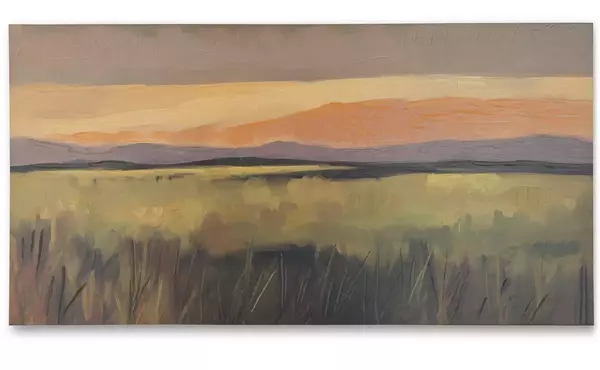 gainsford pink/purple/green wall art by ashley