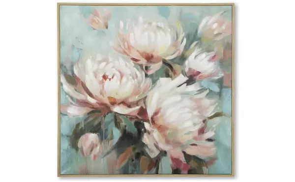 parryville aqua/pink wall art by ashley
