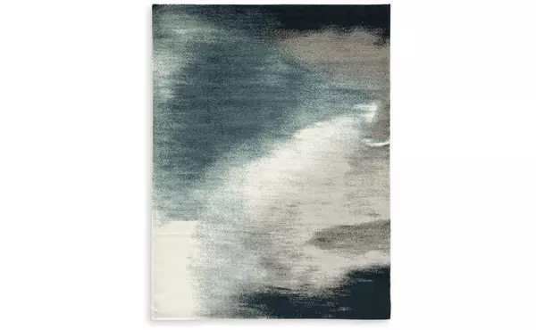 brentward blue/gray/ivory large rug by ashley