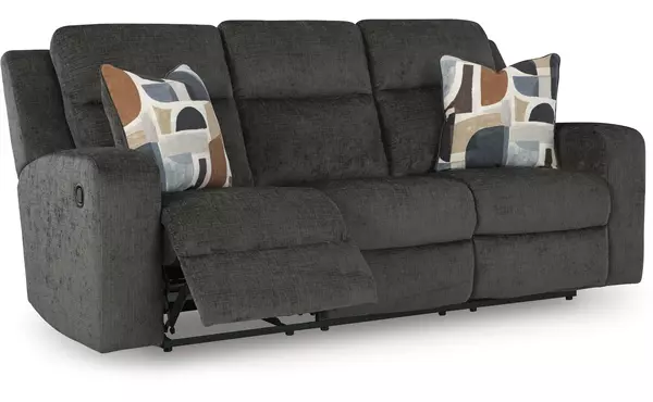 kanlow dusk reclining sofa by ashley