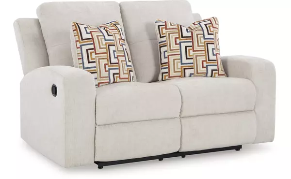 danum stone reclining loveseat by ashley