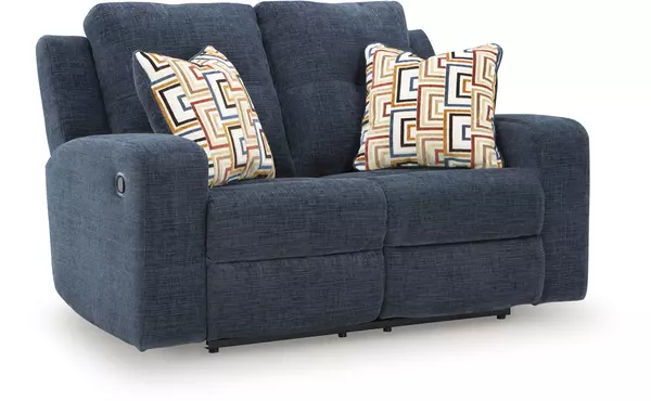 danum ink reclining loveseat by ashley