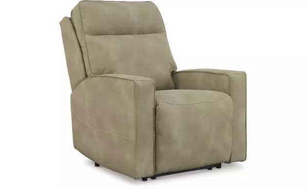 next-gen durapella sand pwr recliner/adj headrest by ashley