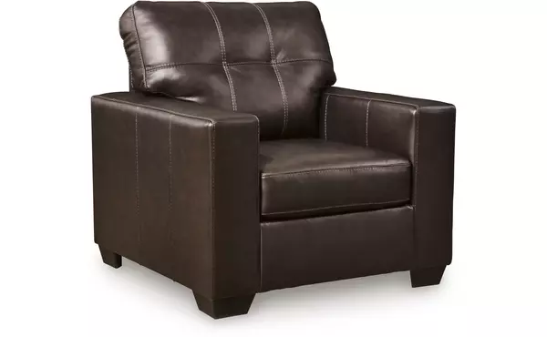 santorine dark brown chair by ashley