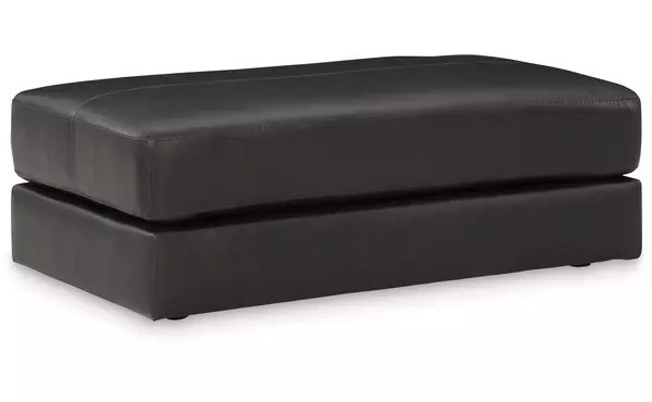 amiata onyx oversized accent ottoman by ashley