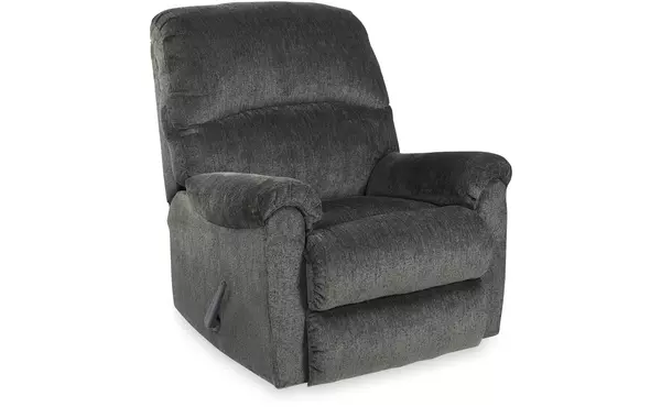 ballinasloe smoke rocker recliner by ashley