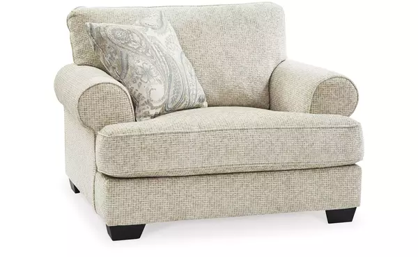 monaghan sandstone chair and a half by ashley