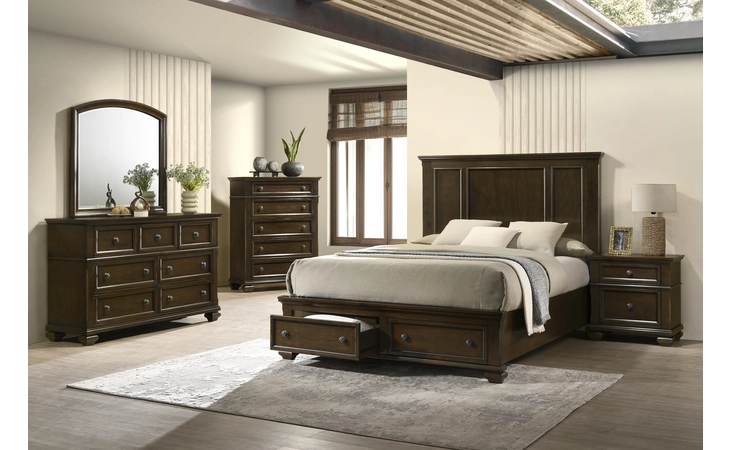  BROWN DRESSER MIRROR EXACT  P7079BRMR