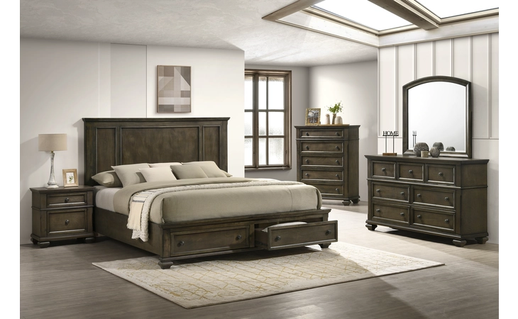  GREY DRESSER MIRROR EXACT  P7079GMR