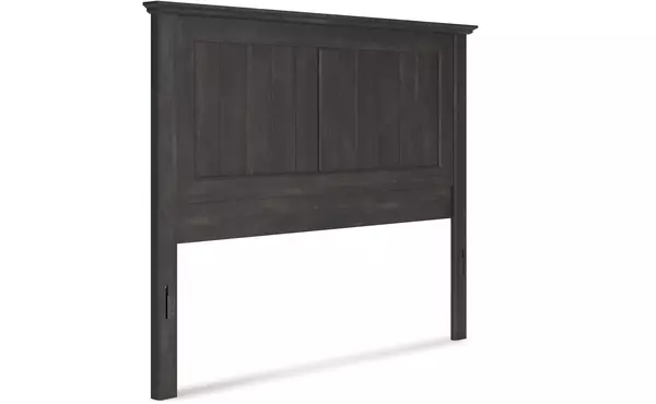 gardanza black king panel headboard by ashley