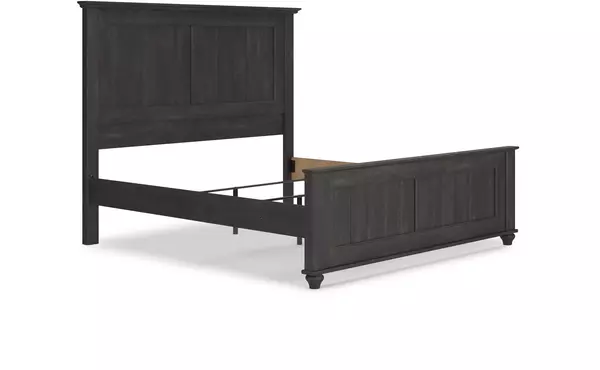 gardanza black king panel rails by ashley