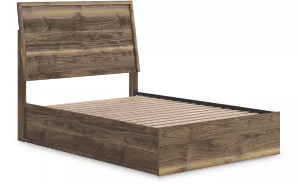 chirason brown full panel footboard by ashley