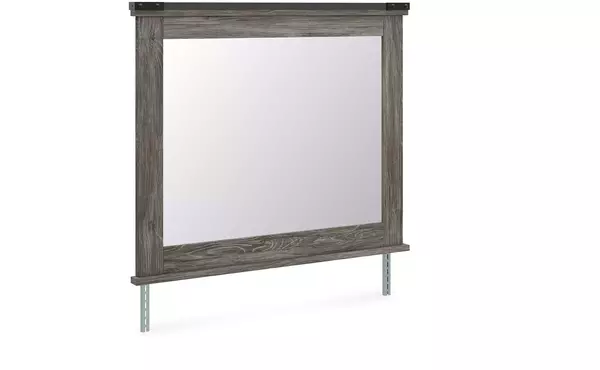 frandern warm gray bedroom mirror by ashley
