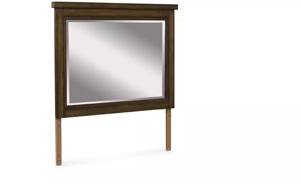 taffenbrook medium brown bedroom mirror by ashley