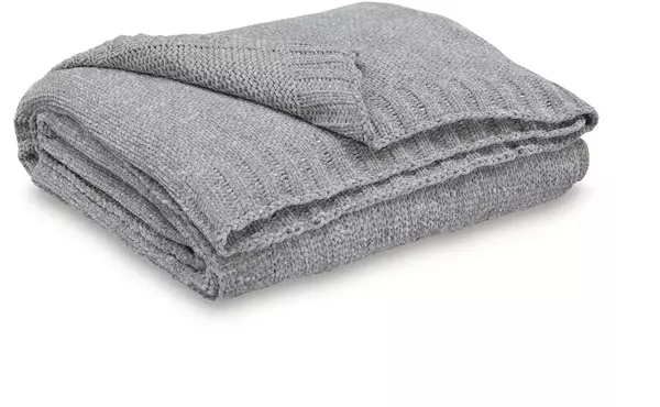 anawood gray throw (3/cs) by ashley