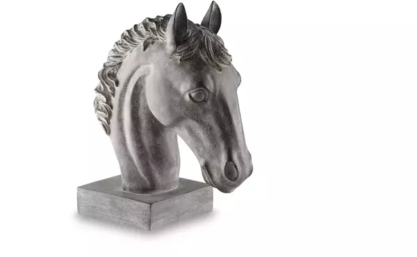 carnlow antique black sculpture by ashley