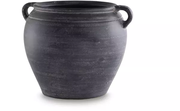 meadie distressed black vase by ashley