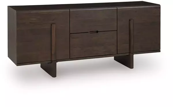 kydler medium brown accent cabinet by ashley