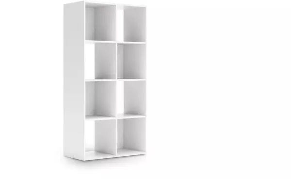 onita white eight cube organizer by ashley
