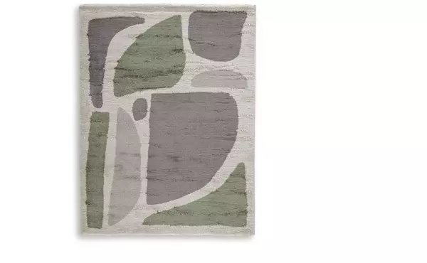 anburgh green/gray/ivory large rug by ashley