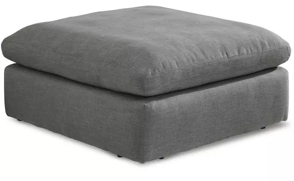 tanavi smoke oversized accent ottoman by ashley
