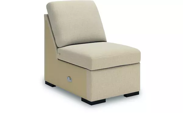 ladymae twill armless chair by ashley