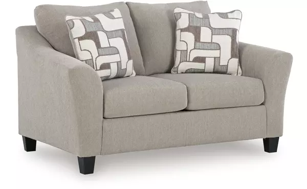 willarae taupe loveseat by ashley