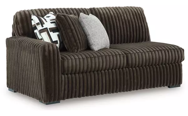 midnight-madness chocolate laf sofa by ashley