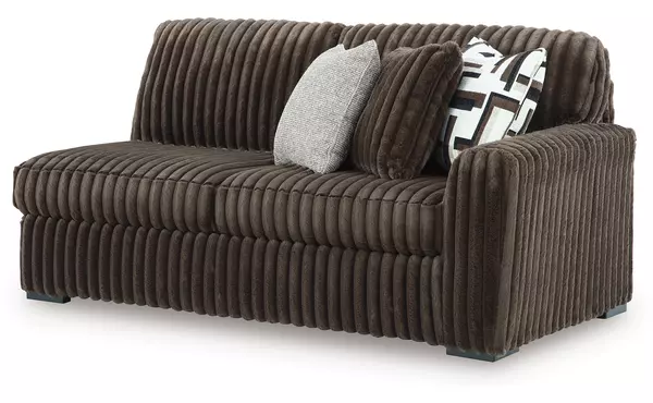 midnight-madness chocolate raf sofa by ashley