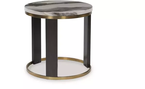 jazmore multi round end table by ashley