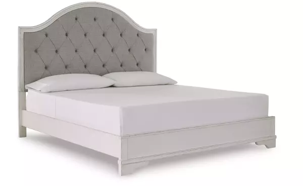 blendon rustic brown king panel footboard w/rails by ashley