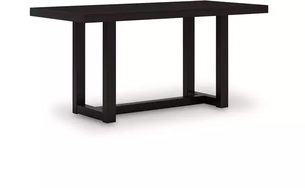 neymorton dark grayish brown rect dining room counter table by ashley