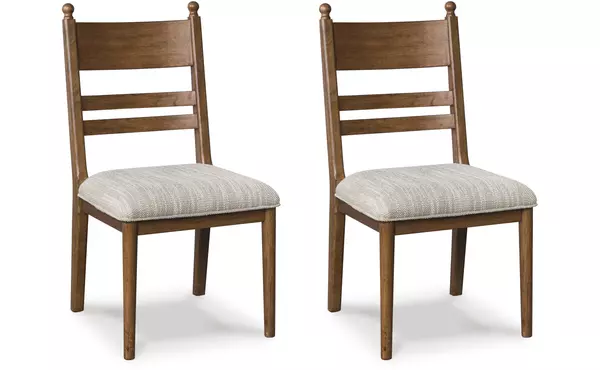 greddinton multi dining uph side chair (2/cn) by ashley