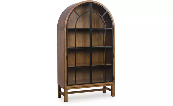 greddinton multi display cabinet by ashley