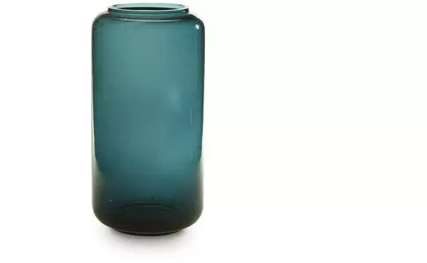inisland teal vase by ashley