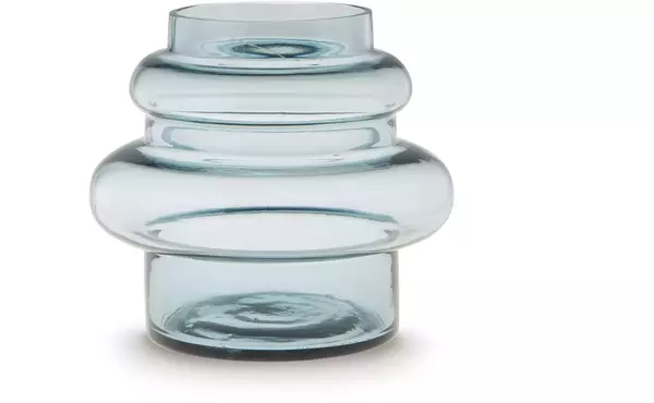 vallmen blue vase by ashley