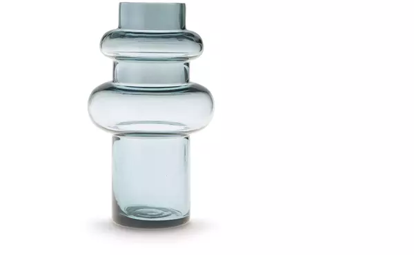 vallmen blue vase by ashley