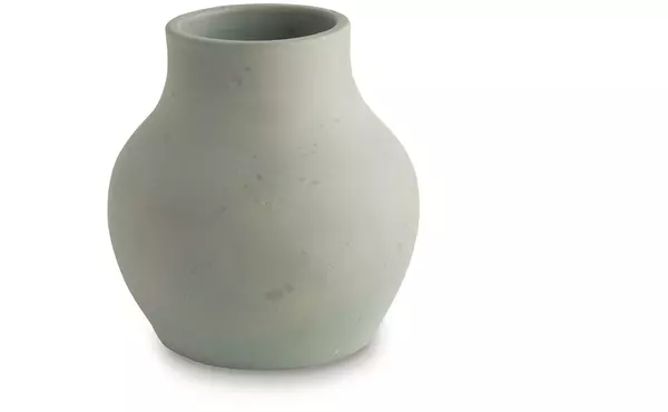 baychester antique green vase by ashley