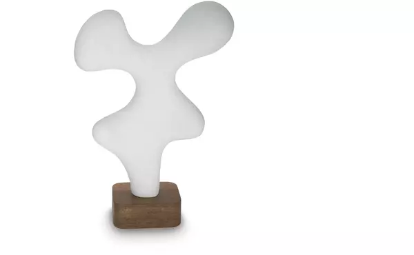 lavarsen white/brown sculpture by ashley