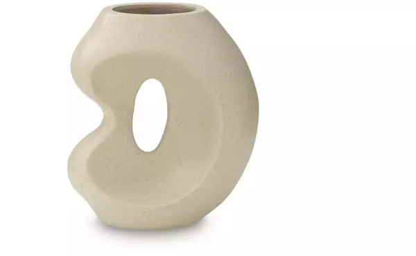 odion beige vase by ashley