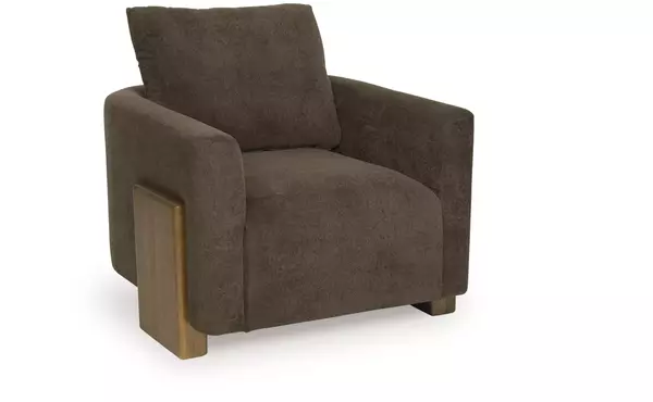 dairlett chocolate brown accent chair by ashley