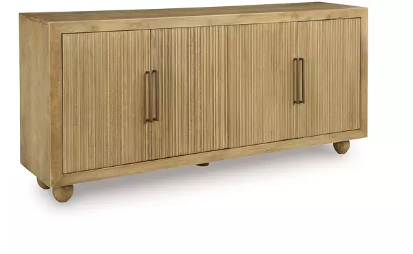 niam light antique beige accent cabinet by ashley