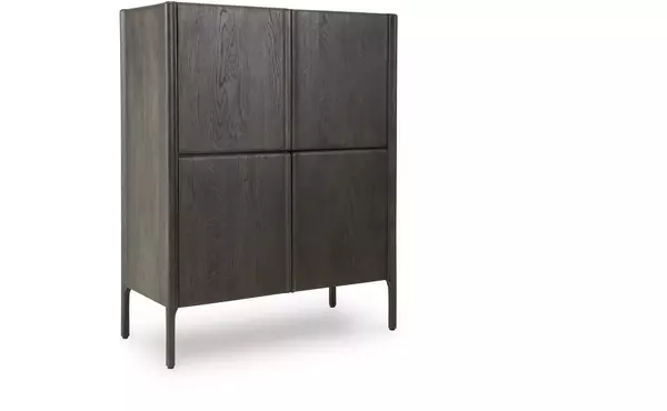 orsonal espresso brown accent cabinet by ashley