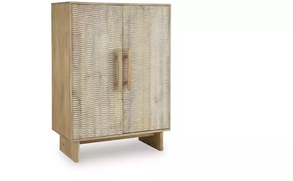 dallinbury natural/white wash accent cabinet by ashley