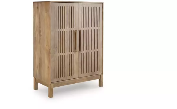 pellamour natural brown bar cabinet by ashley