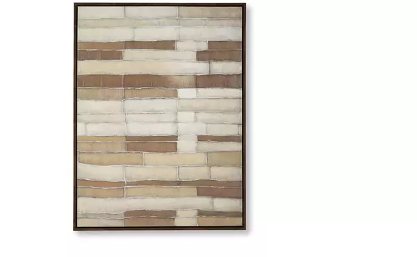 kalanmore brown/tan/white wall art by ashley