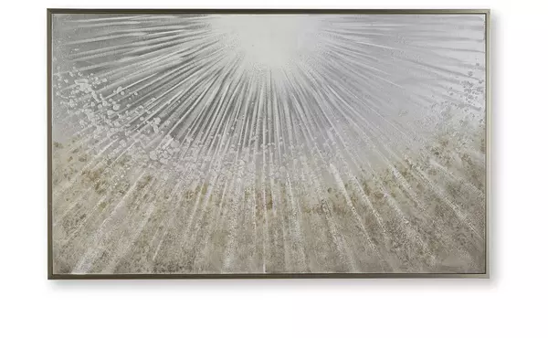 waldard gray/taupe/white wall art by ashley