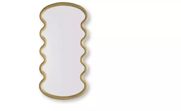 serendis brown accent mirror by ashley