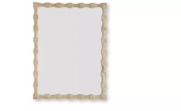 acelmore light brown accent mirror by ashley